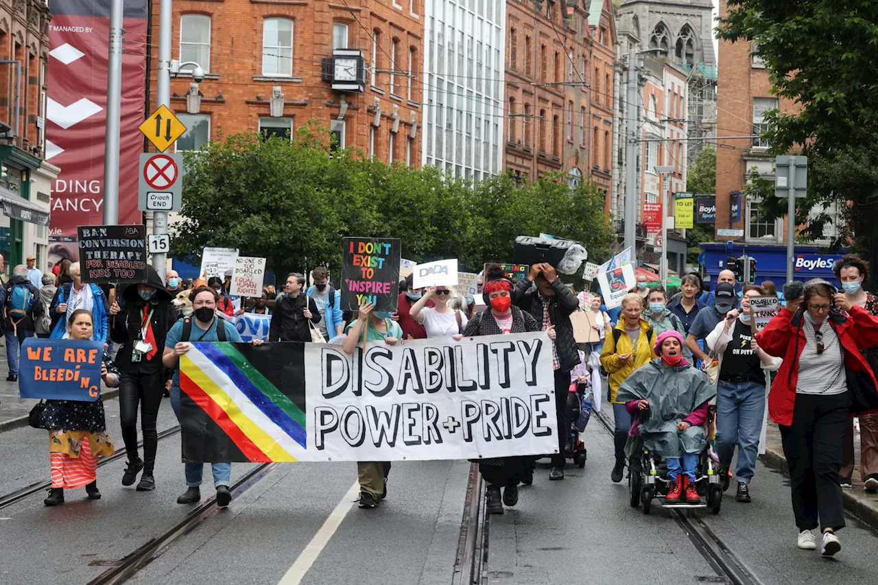 Disability Pride march offers chance for ‘disabled joy’