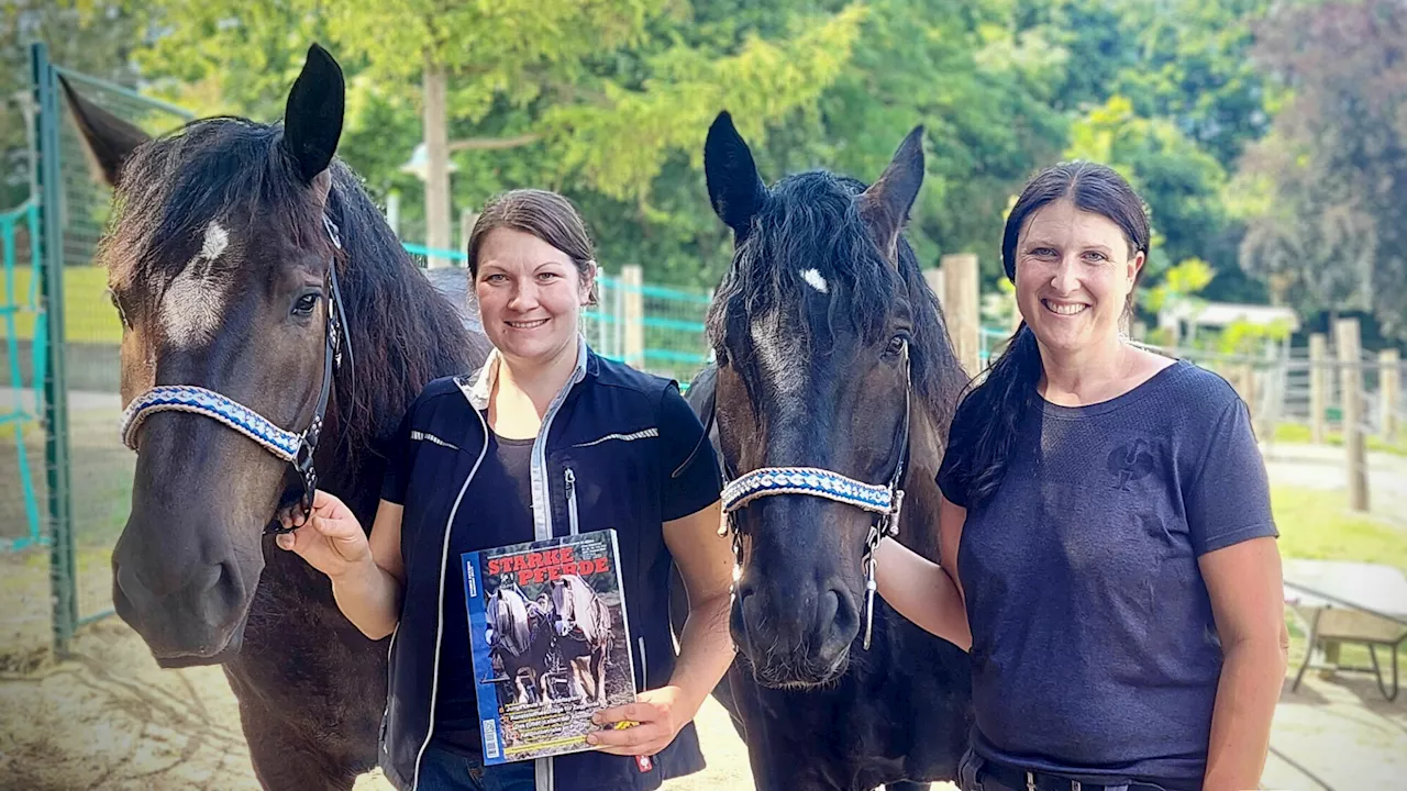 Helmi und Faun aus Hollabrunn in internationalem Pferdemagazin