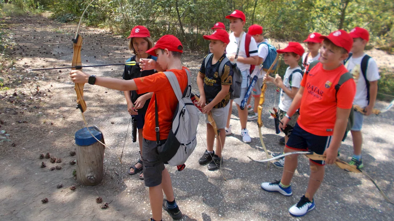 Strasshofer Kinder erlebten spannenden Tag im Abenteuerpark