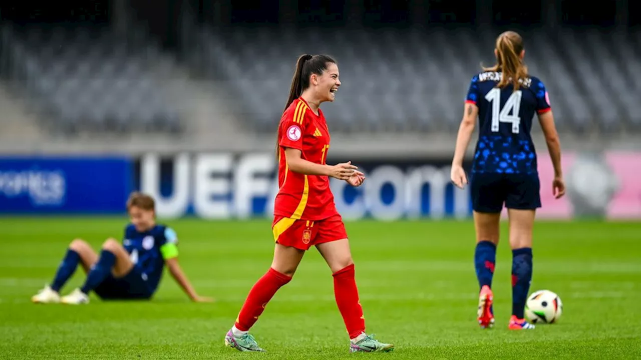 Oranje-voetbalsters verliezen finale van EK onder 19 van Spanje