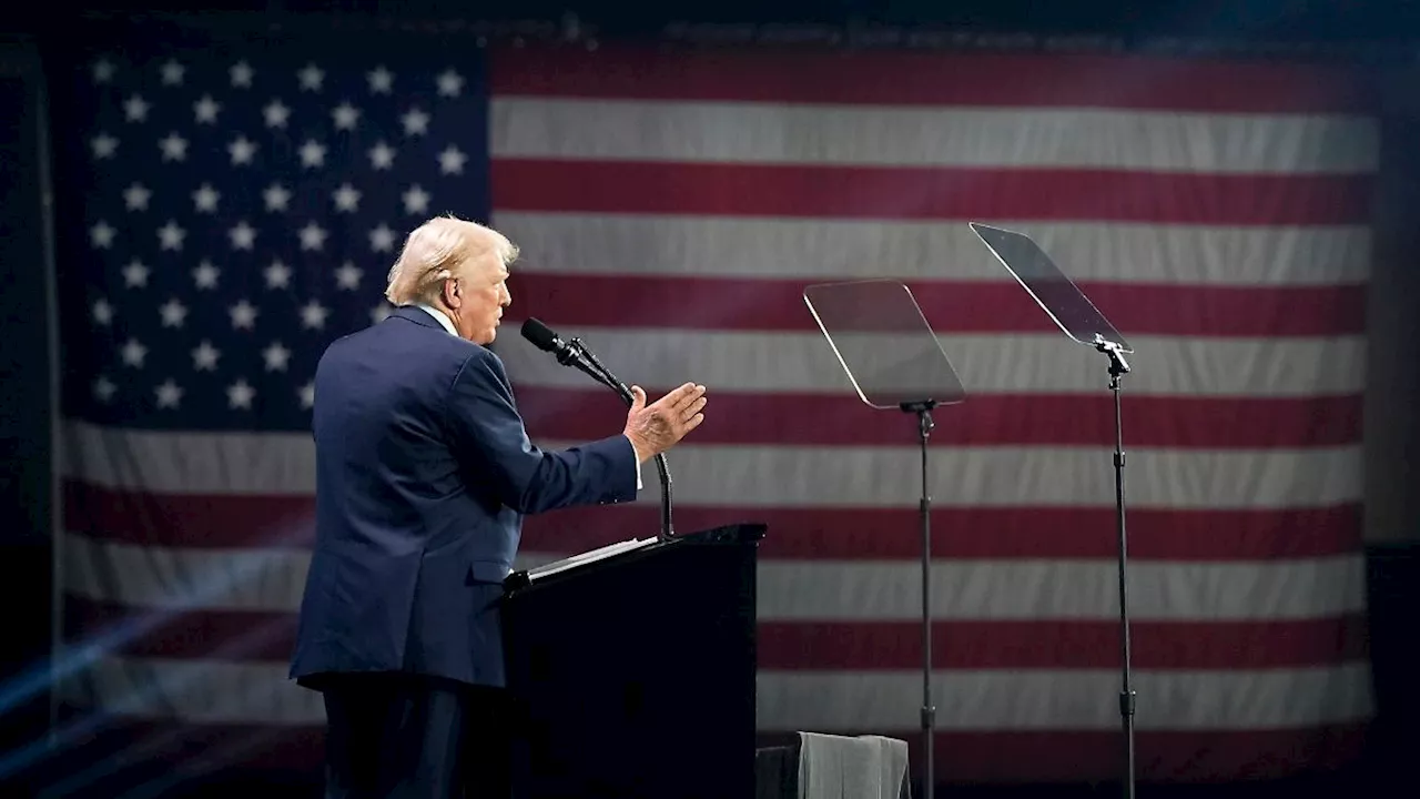 'Ihr werdet nicht mehr wählen müssen': Donald Trump irritiert mit Äußerungen bei Wahlveranstaltung