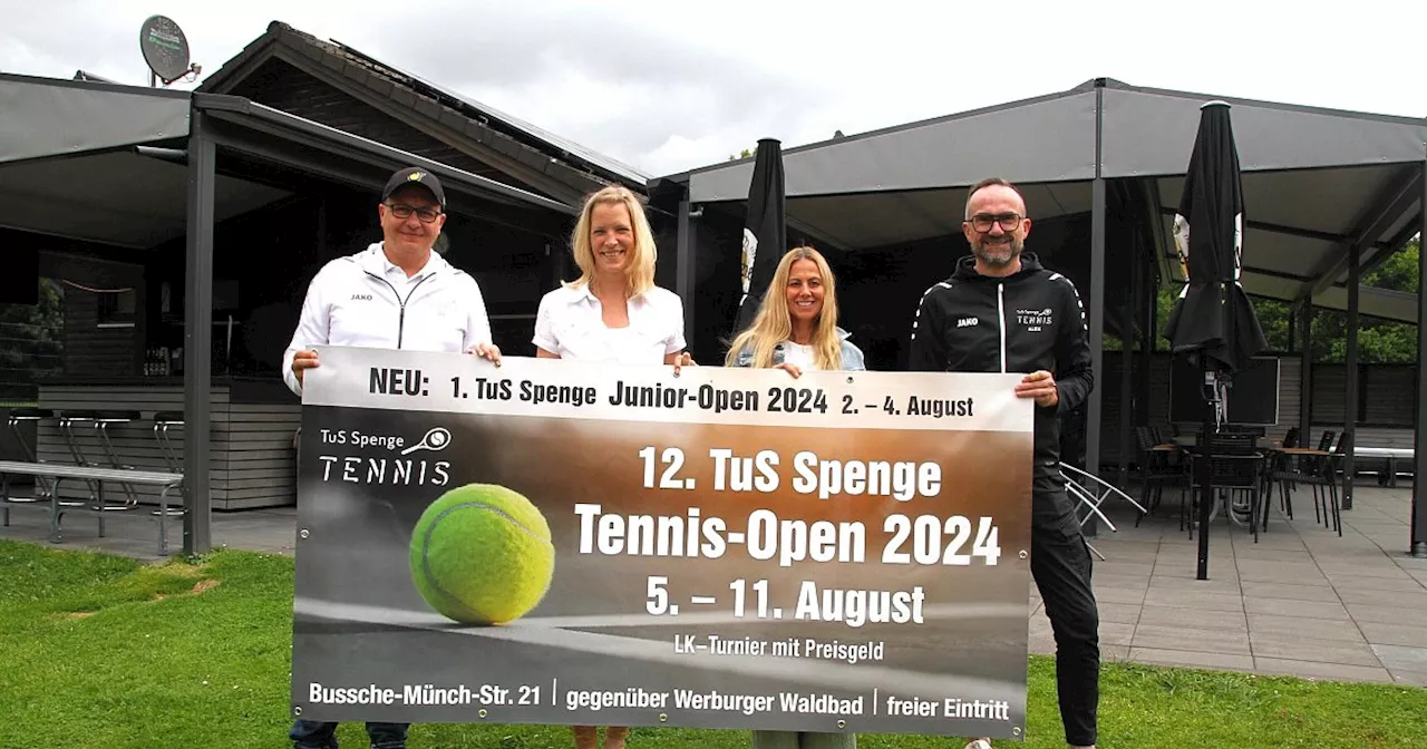 Idee wird Wirklichkeit: Junior Open feiern ihre Premiere in Spenge