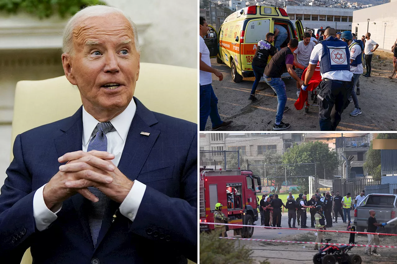 Biden administration fears Israel-Hezbollah war after terror group rocket kills 11 on soccer field: report