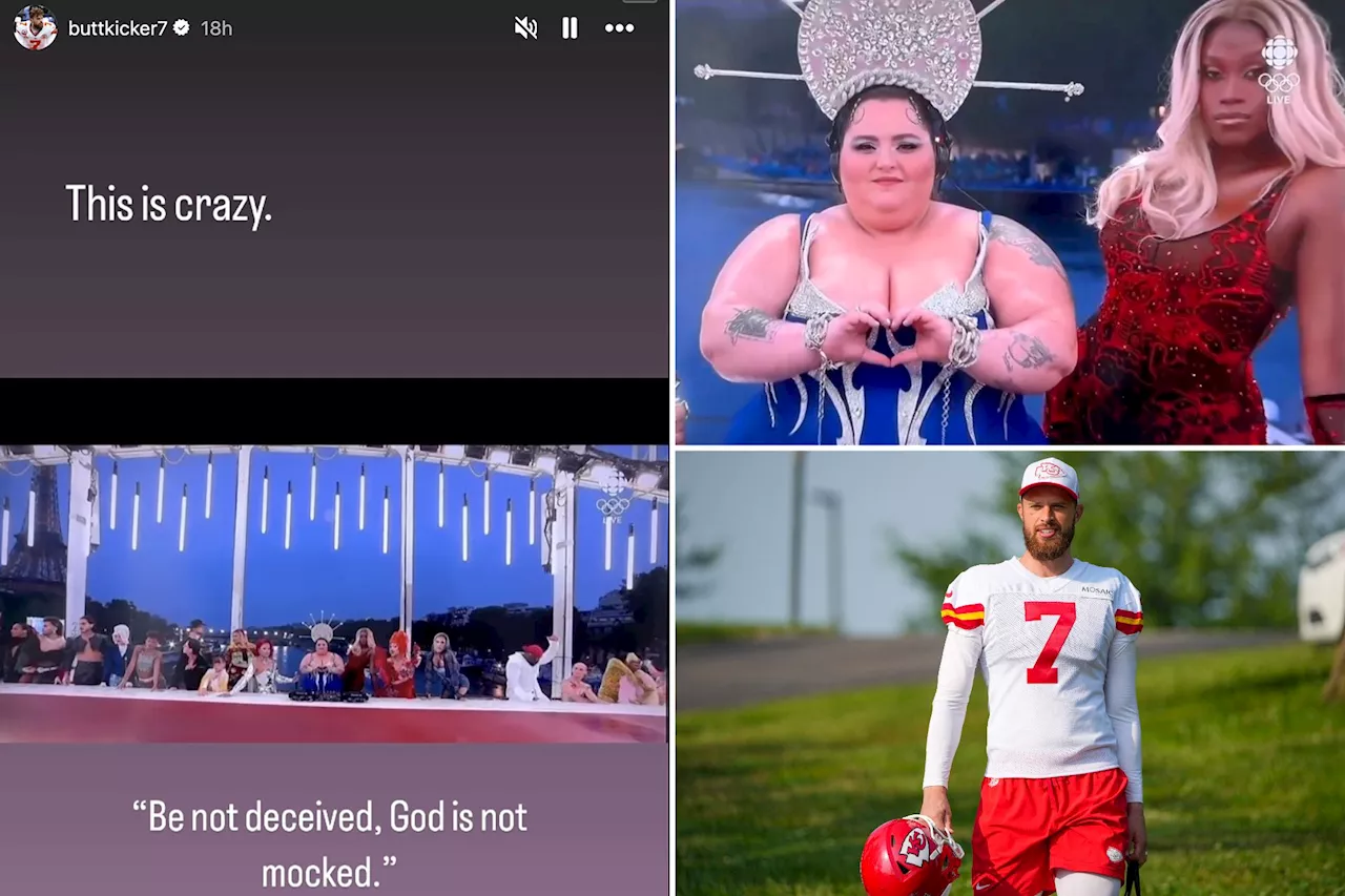 French church leaders, Chiefs' Harrison Butker slam apparent drag 'parody of Last Supper' at 2024 Paris Olympics: 'Mockery'