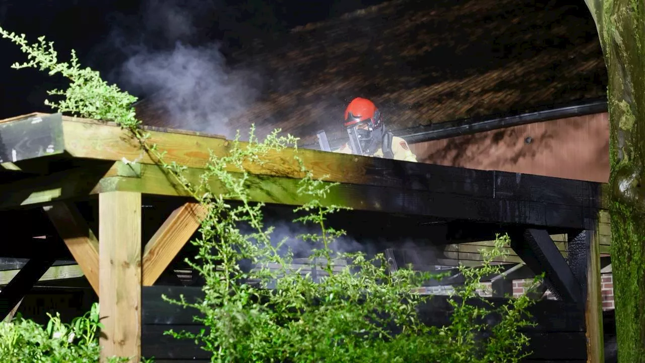 112-nieuws: brand overkapping in Best • 2 kilo harddrugs in gebouw Tilburg