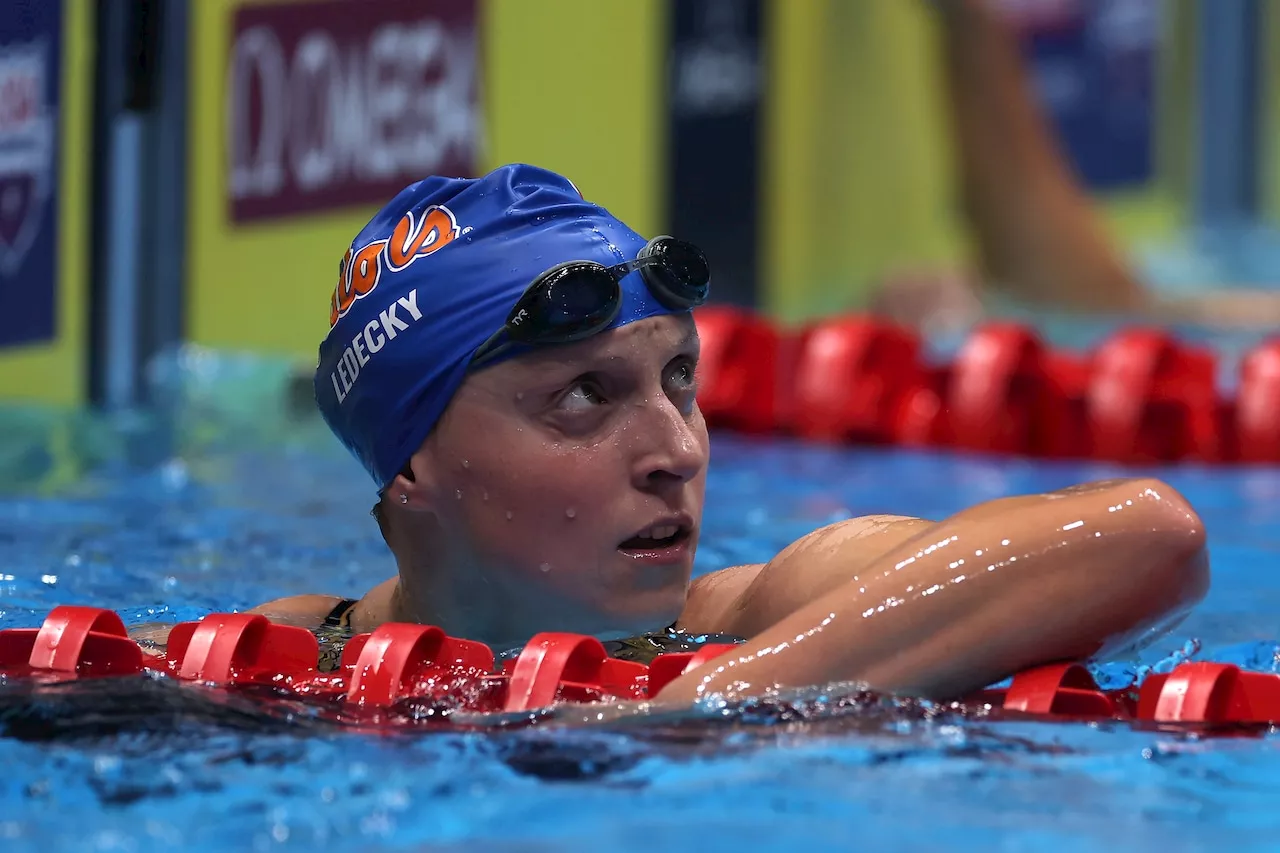 USA's Katie Ledecky swims for 400M Olympics 2024 gold: FREE live stream, time, channel