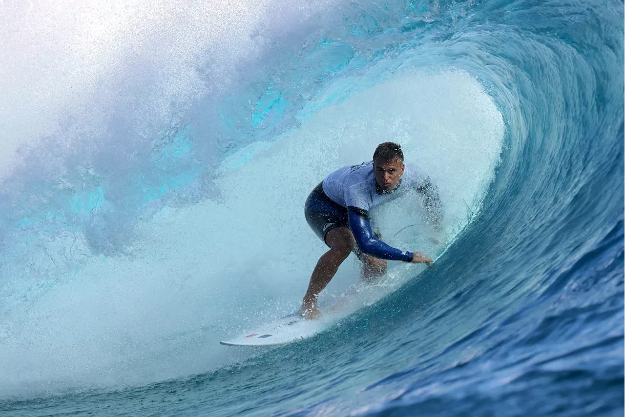 Drums, dances open Tahiti’s Olympic surfing extravaganza 16,000 km away from Paris