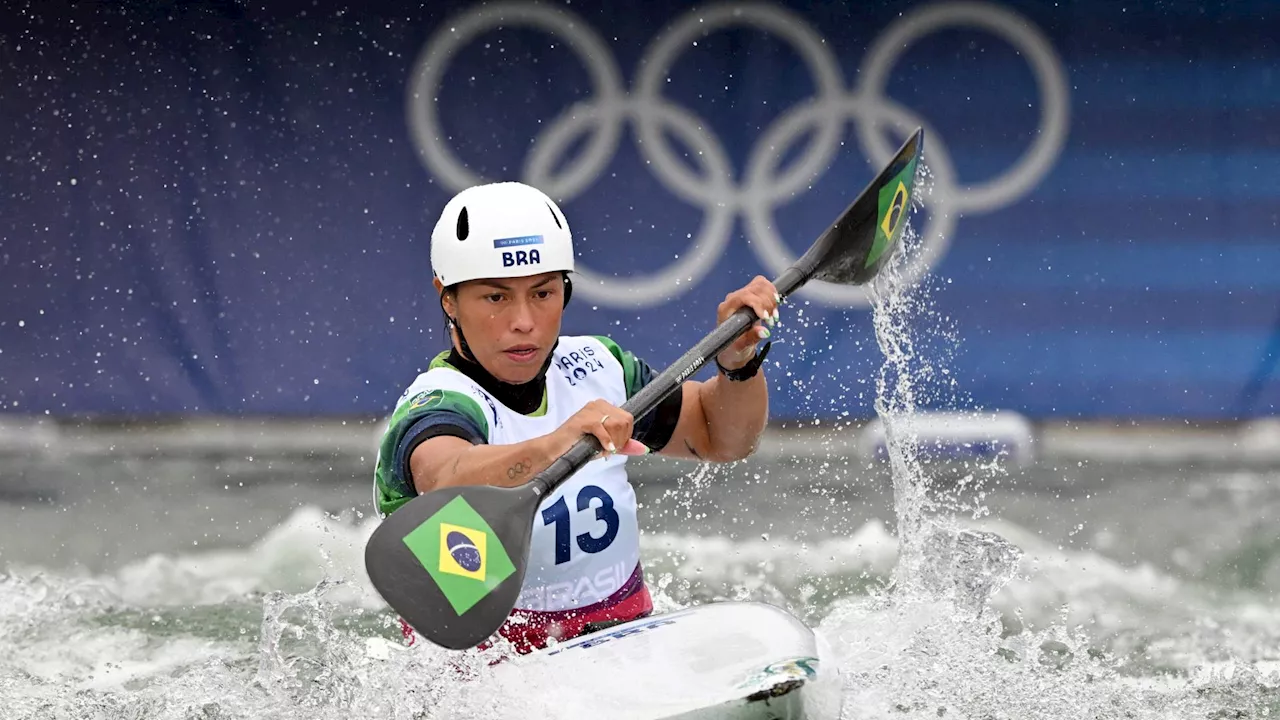 Ana Sátila avança à semifinal da canoagem slalom e Pepê é eliminado no 'teste de luxo'