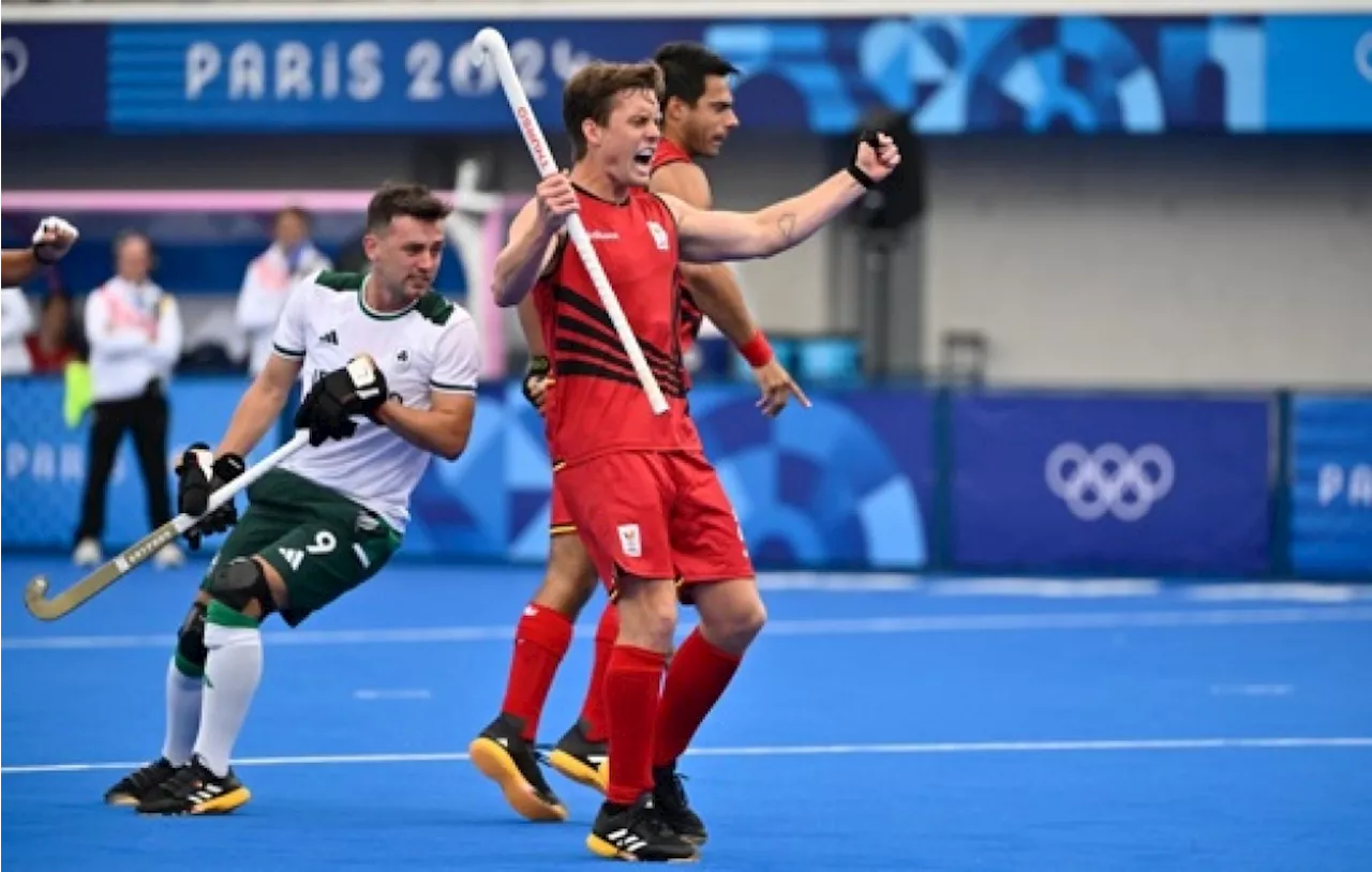 Tom Boon 'vraiment très heureux' d'être le premier buteur des Red Lions à Paris