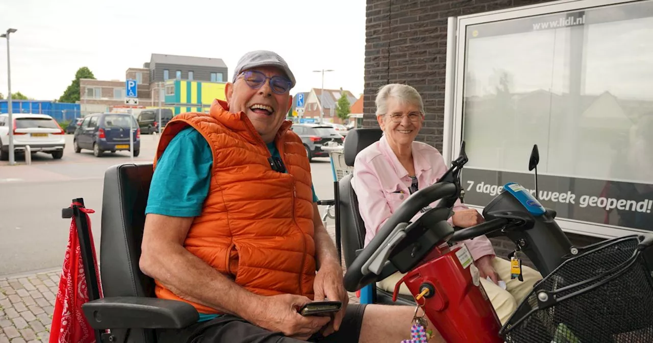 Dirk en Joke uit Beilen willen als allereerste de supermarkt in