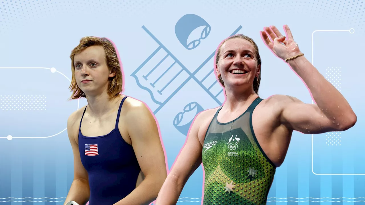 Ariarne Titmus desafía a Katie Ledecky en la gran batalla por el trono olímpico de la natación