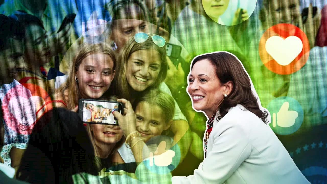 TikToks, memes and 'online hype': Why Kamala Harris is targeting young voters