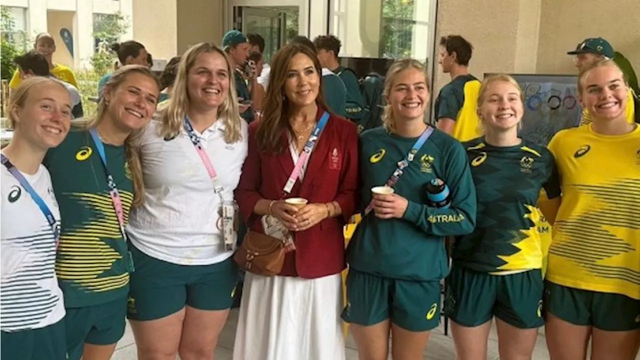 ‘She’ll always be an Aussie’: Queen Mary makes special Olympics visit