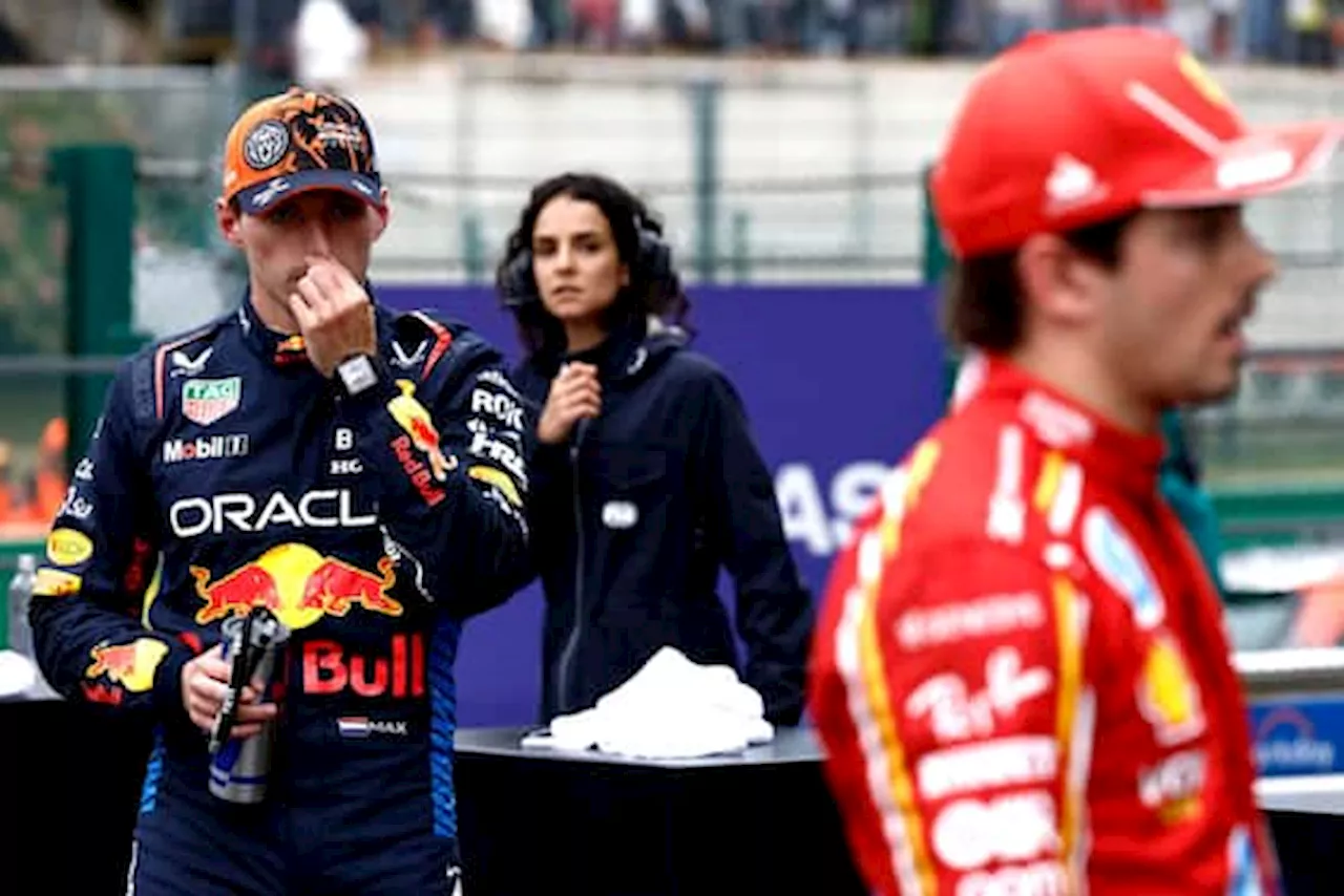 Qualifiche F1 Gp Belgio, Verstappen più veloce a Spa ma pole Leclerc