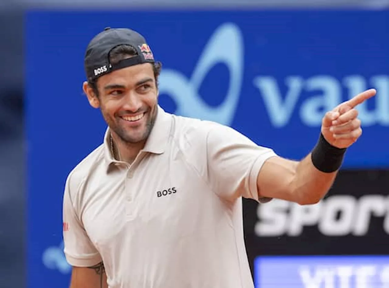 Tennis, Matteo Berrettini vince il torneo di Atp 250 di Kitzbuhel