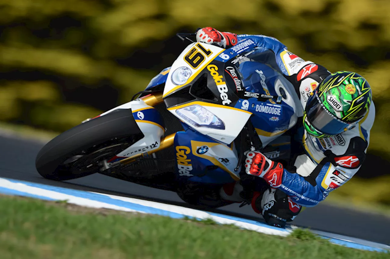 Chaz Davies (BMW): Bisher klar hinter Melandri