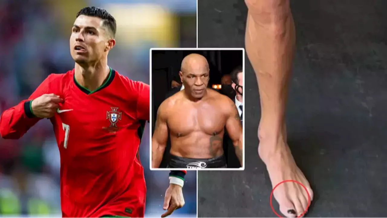 The genius reason why Cristiano Ronaldo wears nail polish with Mike Tyson also using same method