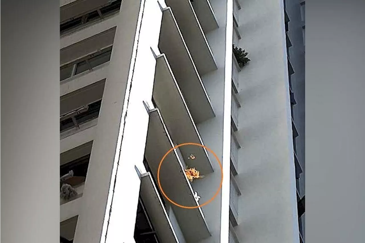 Two people in Singapore fined S$700 each for high-rise littering under presumption of guilt clause