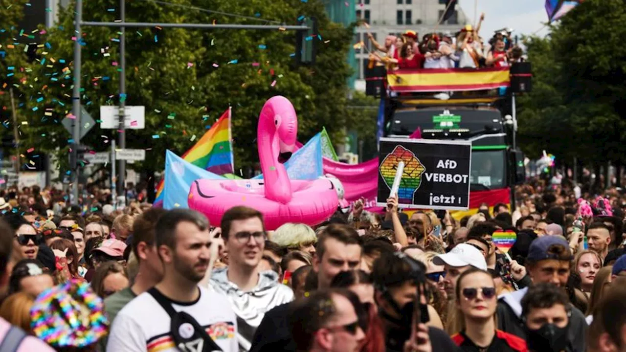 Rechte queerer Menschen: Mindestens 250.000 Menschen beim Berliner CSD