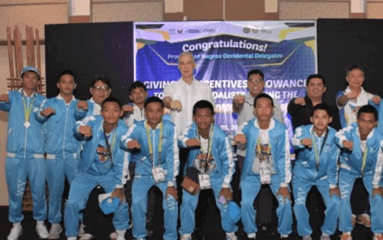 Negros Occidental awards P901-K cash incentives to Palaro medalists