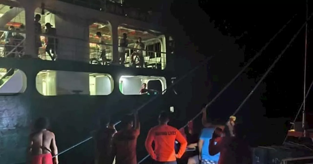 Vessel runs aground in San Remigio; all passengers safe