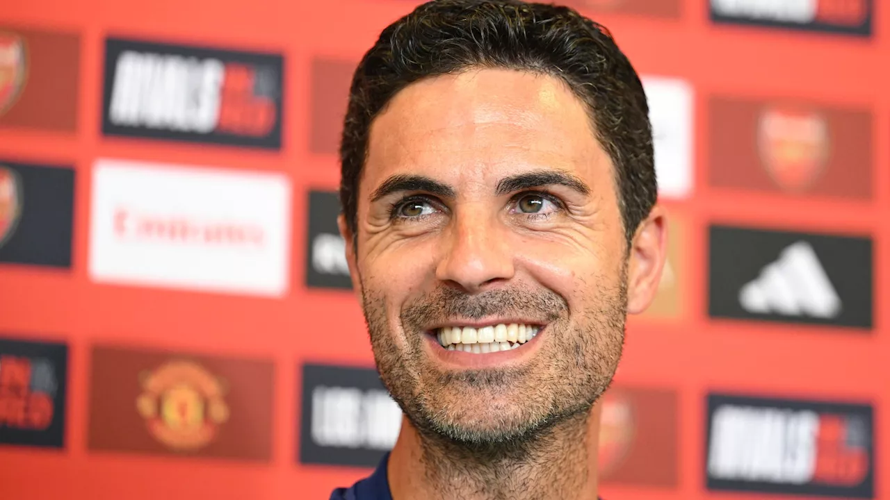 Mikel Arteta gets laugh from media room with ambitious points tally for Arsenal...