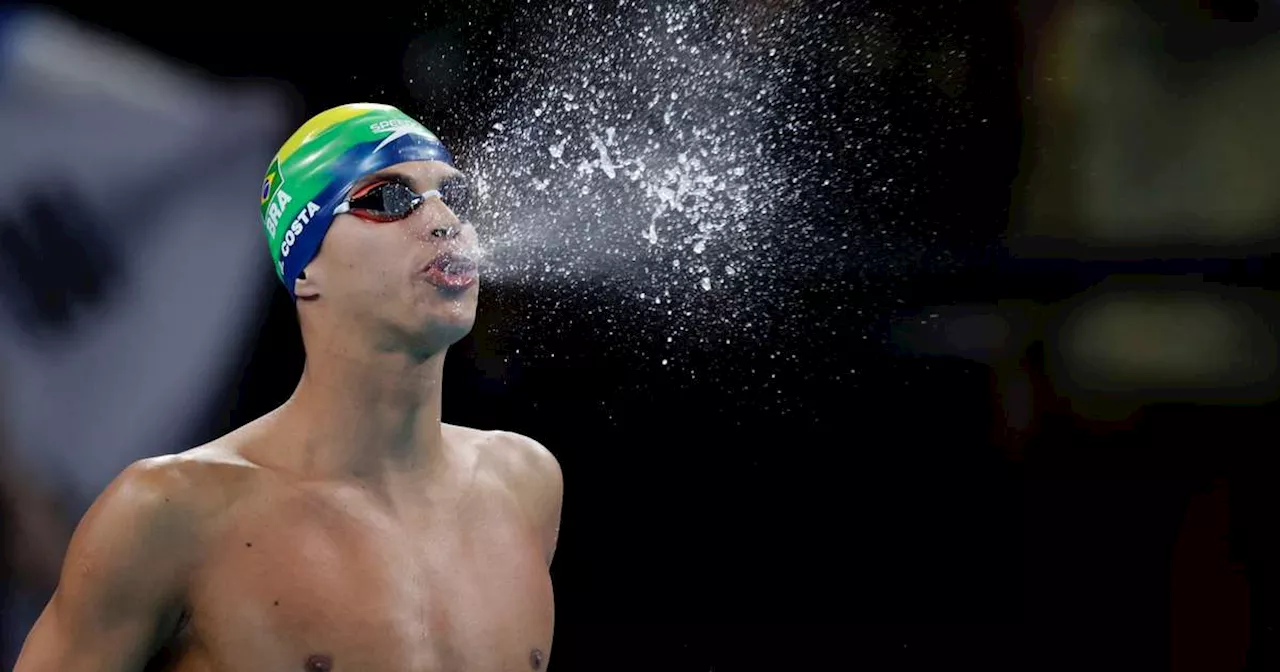 Guilherme Costa faz 5ª melhor marca da carreira e vai à final dos 400 m livres