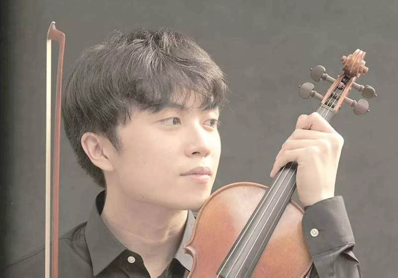 A young violinist's philosophical love for music