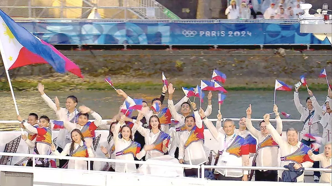 PH athletes in high spirits at Paris Games' opening