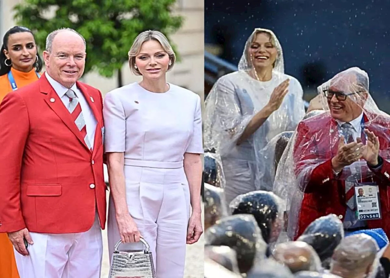 Princess Charlene dazzles at Paris 2024 Olympics opening