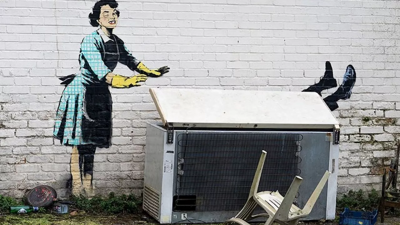 Mystery over Banksy mural that suddenly disappeared – leaving furious locals who ‘paid to keep it’ deman...