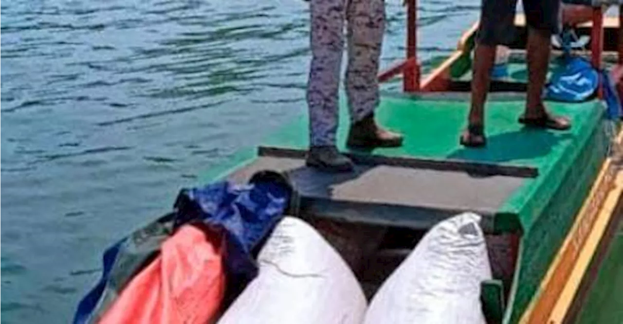 MMEA cripple attempt to smuggle 2,400 kg of anchovies to the Philippines