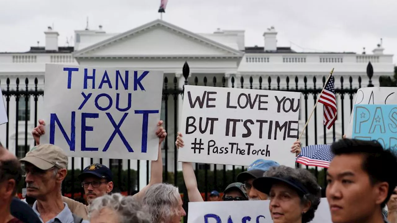 Biden's exit shakes up 2024 race, shifts age debate to Trump