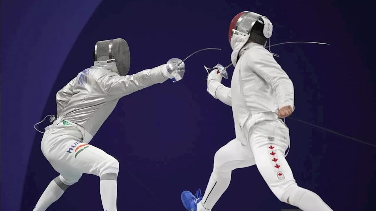 Canadian fencer Arfa stopped in quarterfinal after upset win over defending champ