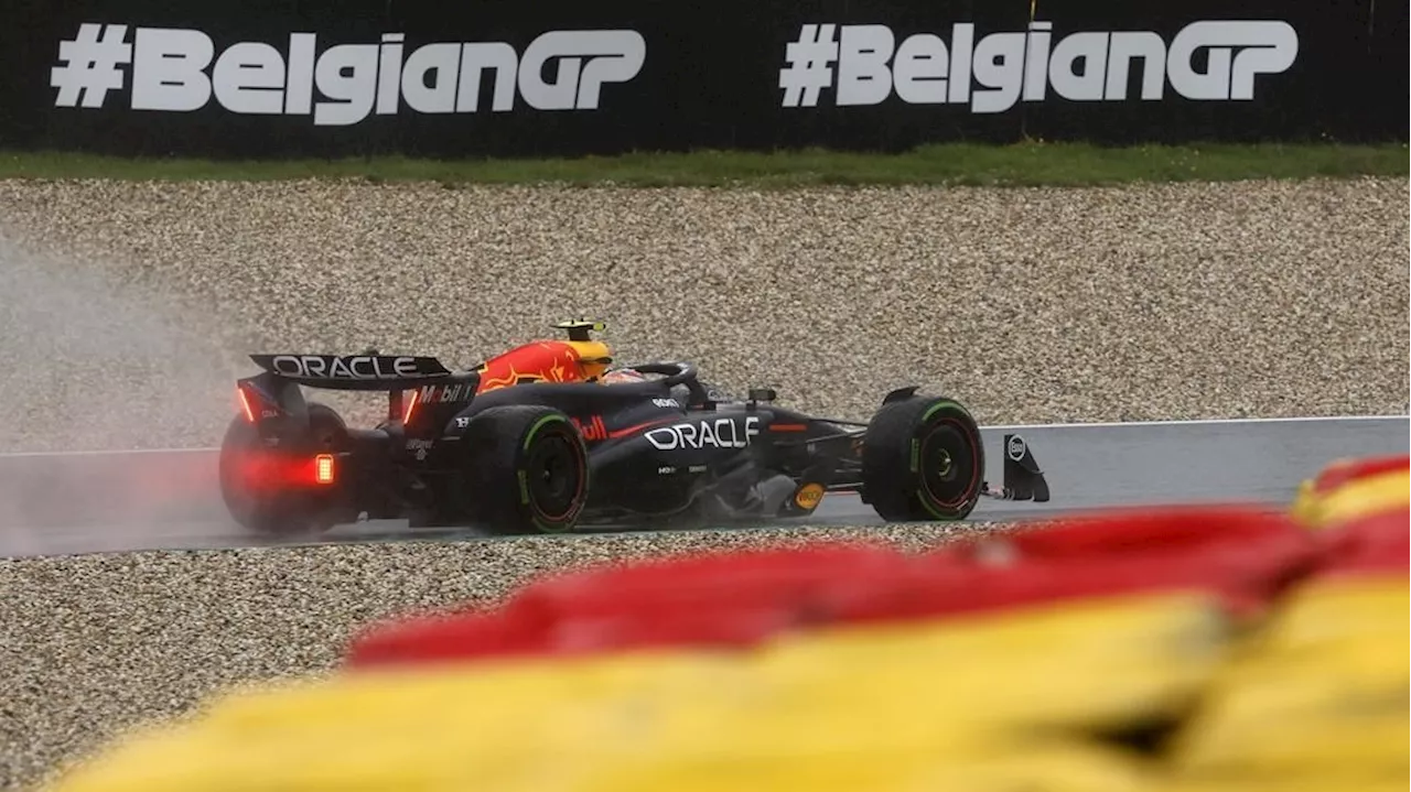 Verstappen fastest in final practice for Belgian GP as Stroll crashes