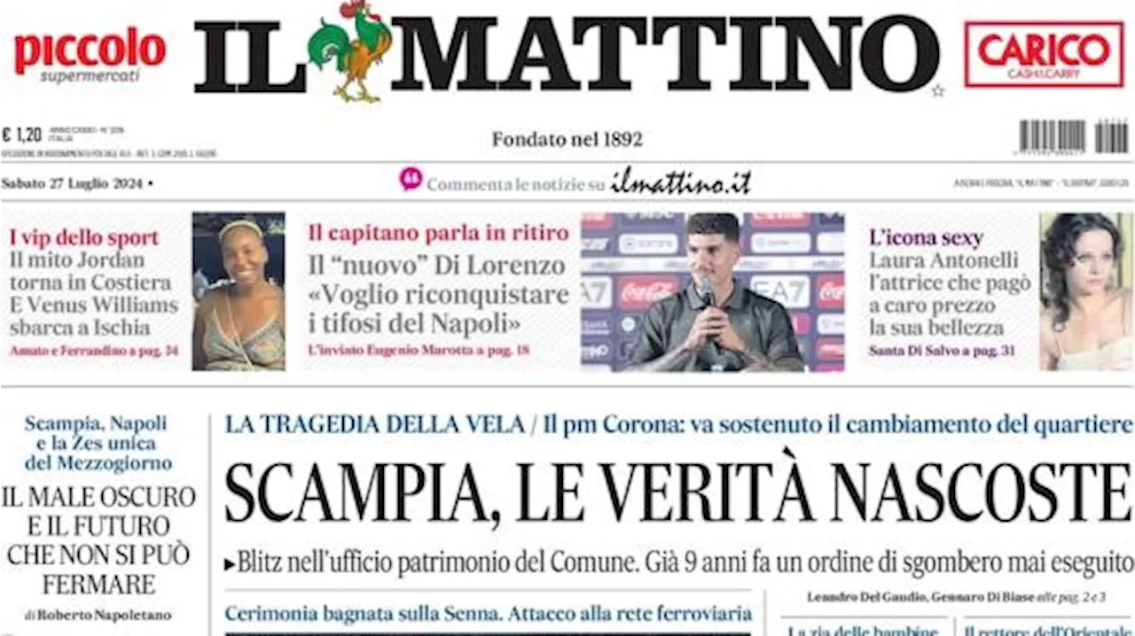 Capitano Di Lorenzo in apertura su Il Mattino: 'Voglio riconquistare i tifosi del Napoli'