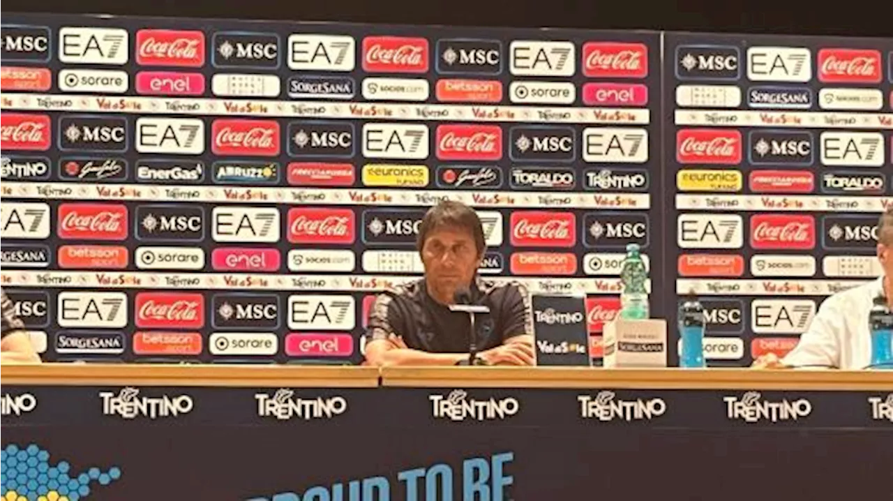 Conte presenta Oriali ai tifosi: 'Un milanese entusiasta di venire a Napoli da subito'