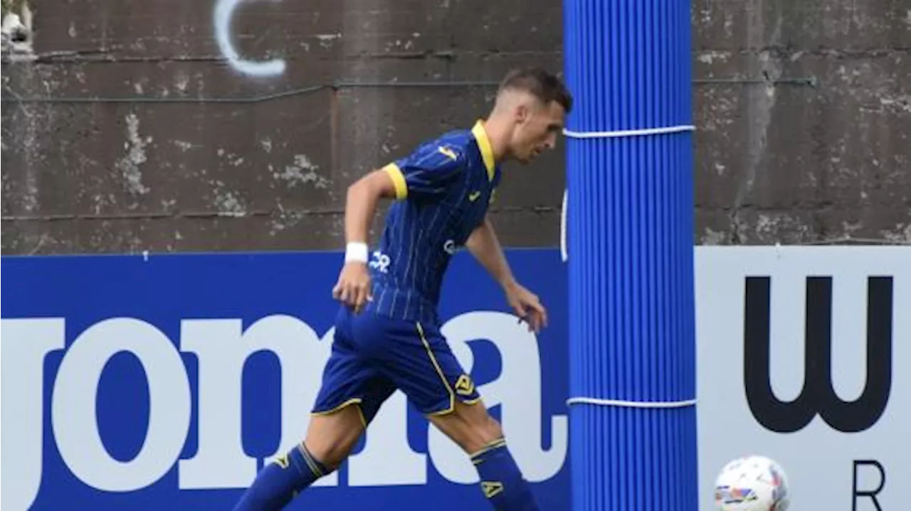 Hellas Verona ancora in fase di rodaggio, solo 2-2 con la Feralpi Salò a Rovereto