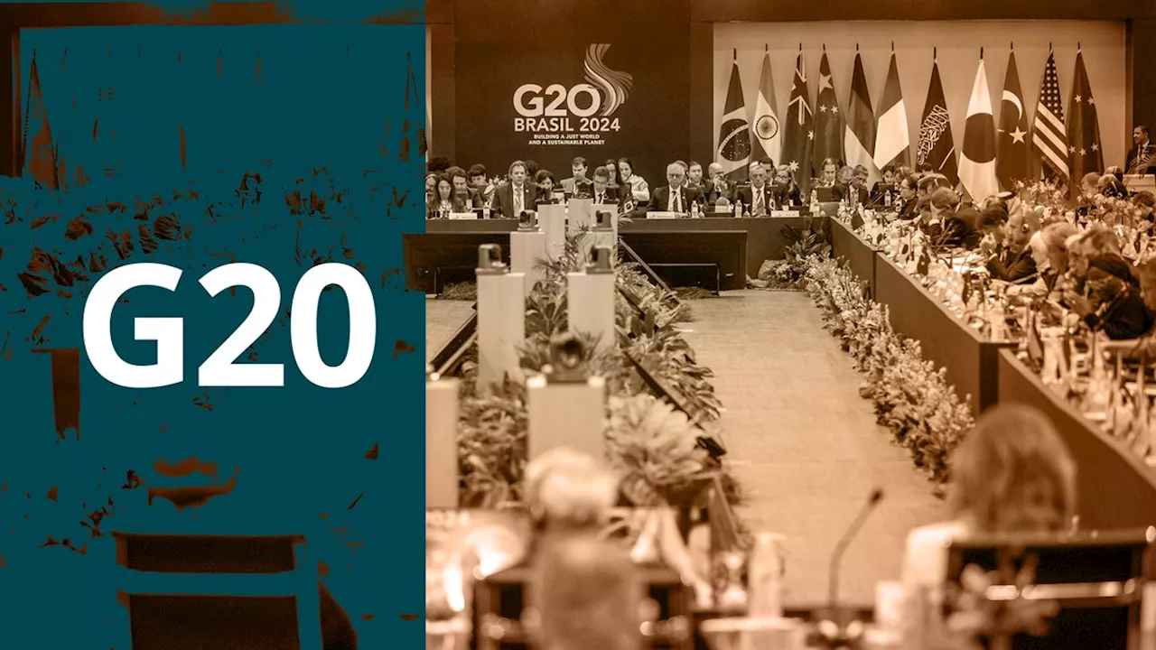 Os sete principais pontos dos encontros do G20 no Rio; entenda