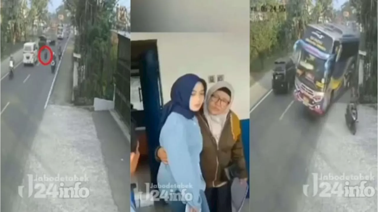 Kurang Hati-hati, Pemotor Wanita Terlibat Kecelakaan Malah Minta Ganti Rp 4 Juta ke Sopir Bus