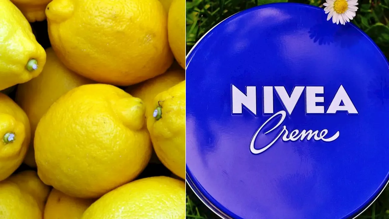 El truco casero de mezclar limón con crema Nivea que arrasa en la red