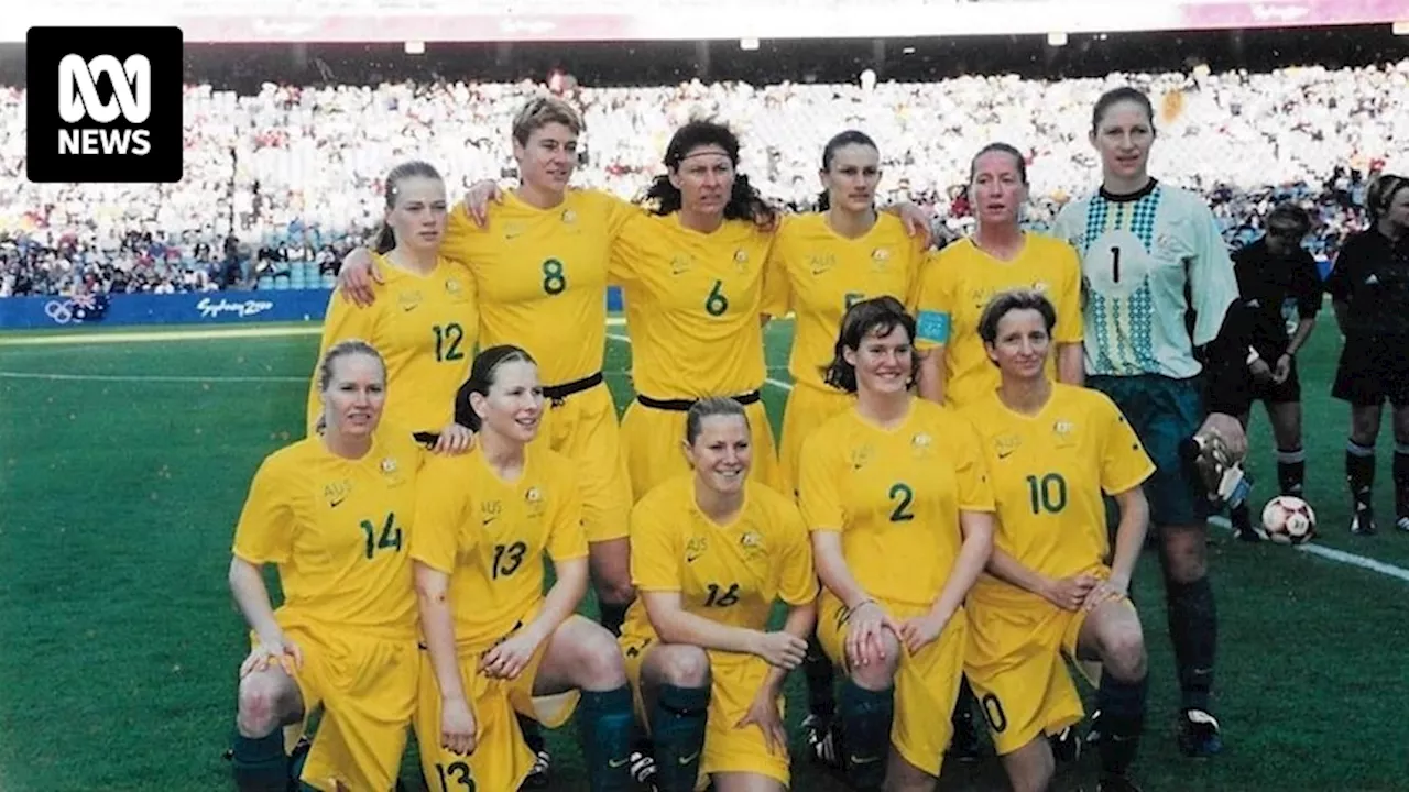 Fake anthems, painted grass, iconic goals — remembering the Matildas's first Olympics as they take on Zambia in Paris