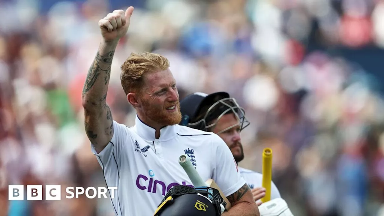 Ben Stokes: Captain hits England's fastest Test half-century in Edgbaston win over West Indies