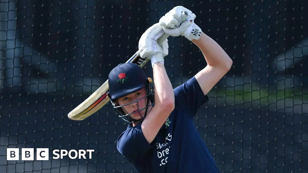 Rocky Flintoff: Lancashire make 16-year-old their youngest player