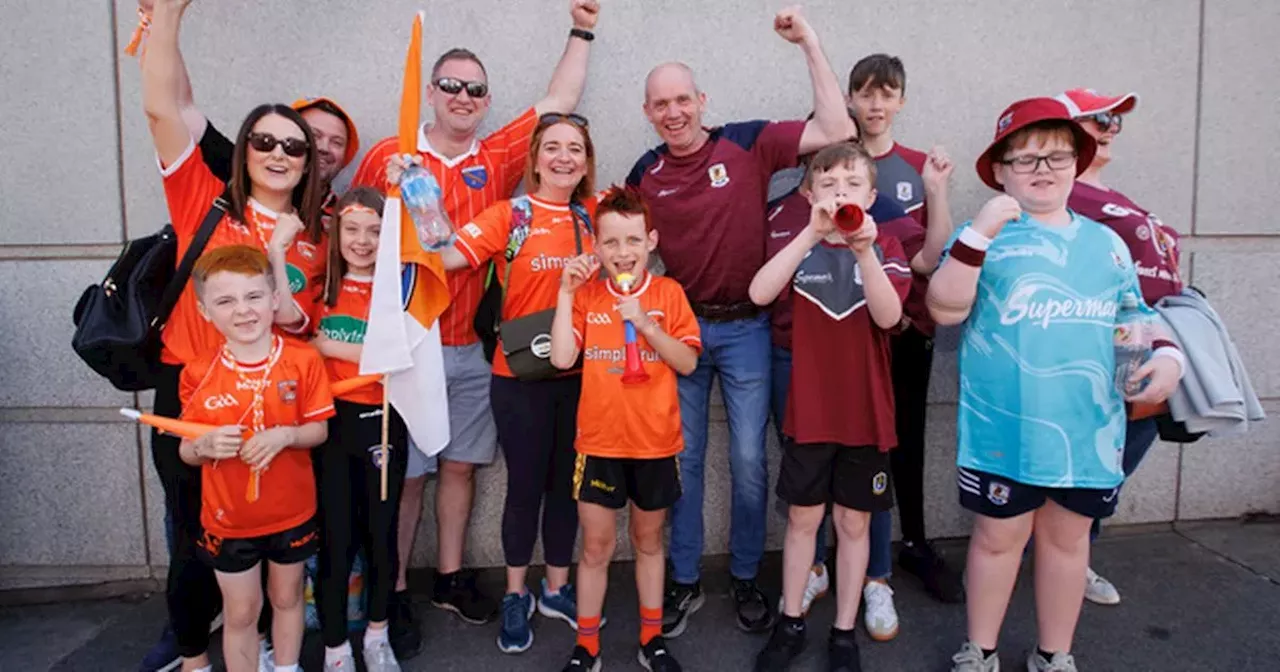 Photos: Armagh and Galway fans savour All-Ireland final at Croke Park