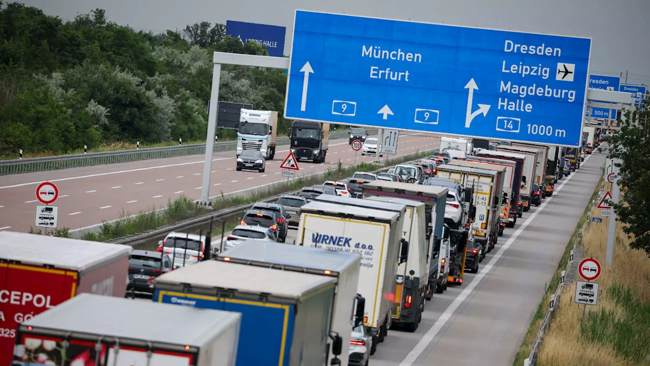 Am Schkeuditzer Kreuz: A9 ab Montag für fünf Tage dicht