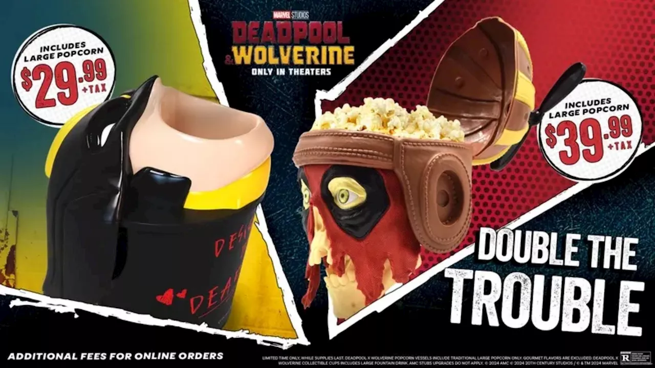 Deadpool & Wolverine Popcorn Buckets- The Daily LITG, 26th July, 2024