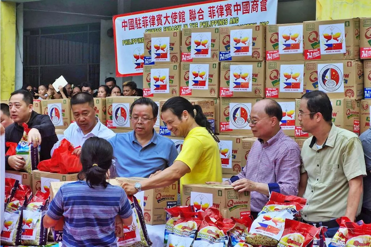 Chinese Embassy collabs with PCCCI in conducting relief operations in Manila