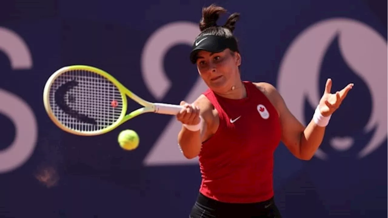 Andreescu, Auger-Aliassime win Olympic openers in straight sets