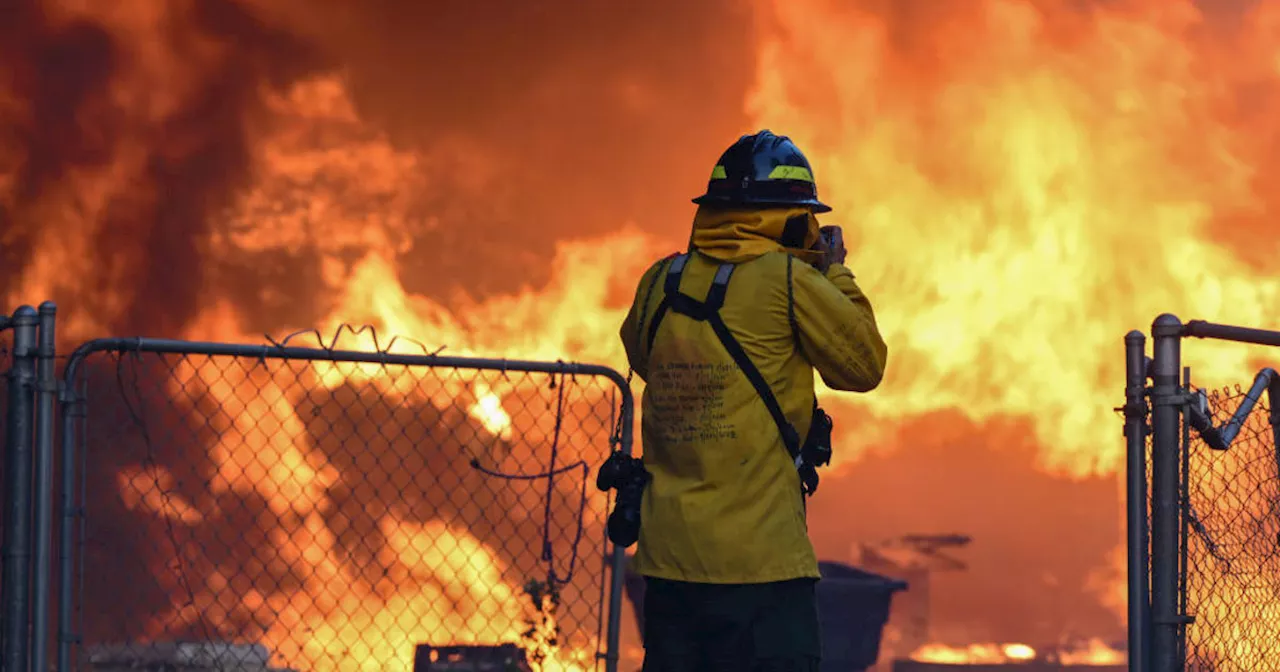 Firefighters get help from cooler temperatures after Park Fire, California's largest wildfire, explodes